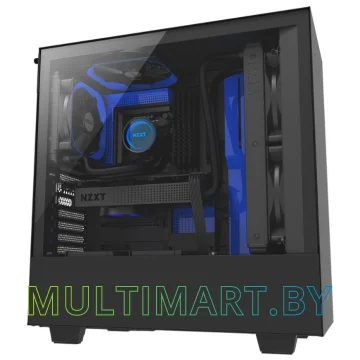 Корпус NZXT H500 Black/Blue